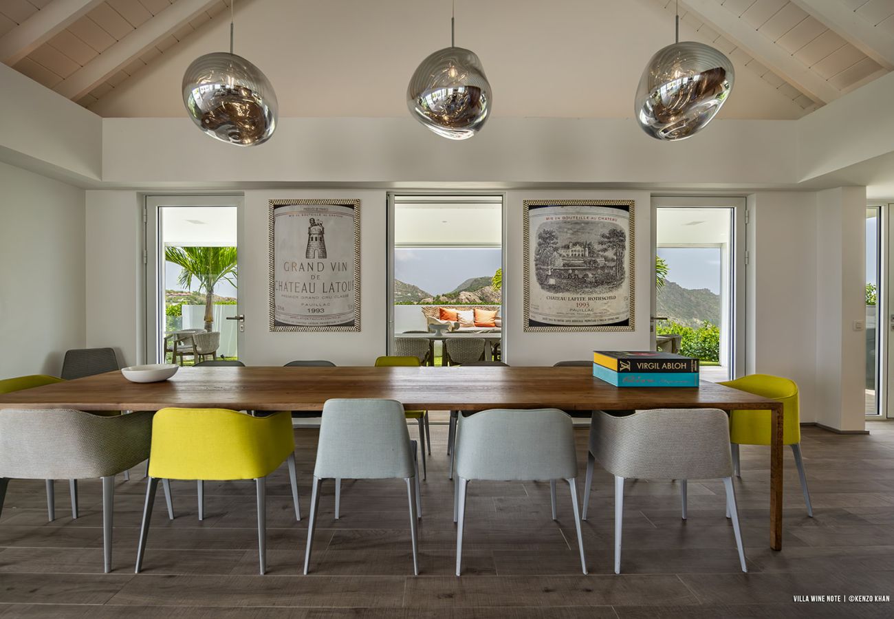 Villa in Saint Barthélemy - WINE NOTE